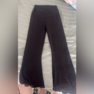 Aerie Black Flare Leggings